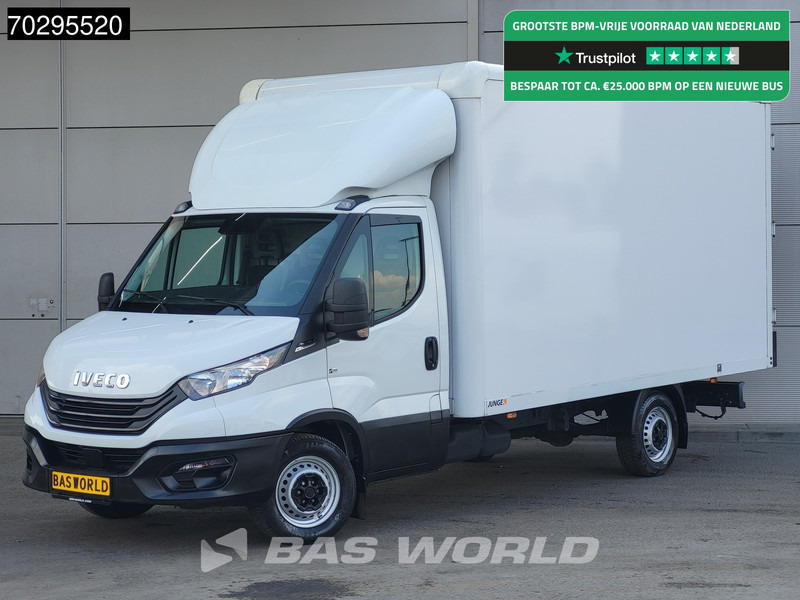 Iveco Daily 35S16 Automaat Bakwagen Achterdeuren 160PK Airco Camera Euro6 Meubelbak Koffer 21m3 Airco - Furgoneta caja cerrada: foto 1 Iveco Daily 35S16 Automaat Bakwagen Achterdeuren 160PK Airco Camera Euro6 Meubelbak Koffer 21m3 Airco - Furgoneta caja cerrada: foto 1
