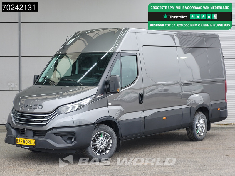 Iveco Daily 35S21 3.0L Automaat L2H2 210PK 2025-Model 3,5t Trekgewicht ACC LED Navi LM-Velgen Camera Euro6 L2 12m3 Airco - Furgón: foto 1 Iveco Daily 35S21 3.0L Automaat L2H2 210PK 2025-Model 3,5t Trekgewicht ACC LED Navi LM-Velgen Camera Euro6 L2 12m3 Airco - Furgón: foto 1