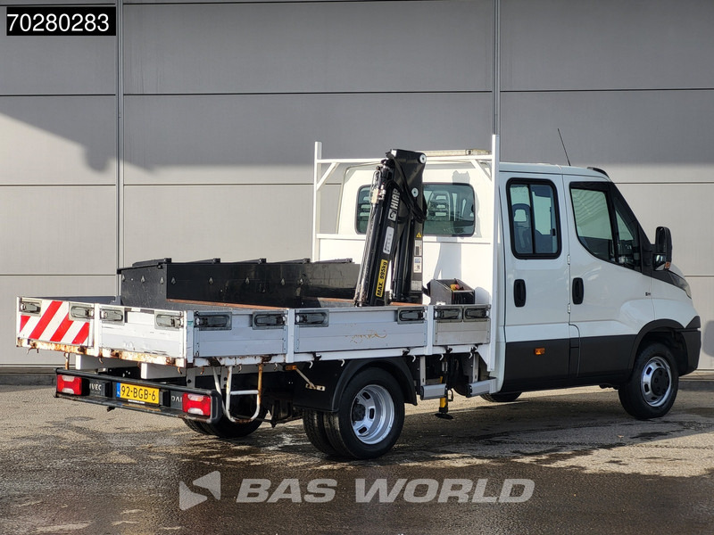 Iveco Daily 50C17 3,0L Automaat HIAB 017T-2 DC Open laadbak Dubbellucht Airco Euro6 Pickup Crane Kraanwagen Pritsche Airco Dubbel cabine - Furgoneta caja abierta: foto 5 Iveco Daily 50C17 3,0L Automaat HIAB 017T-2 DC Open laadbak Dubbellucht Airco Euro6 Pickup Crane Kraanwagen Pritsche Airco Dubbel cabine - Furgoneta caja abierta: foto 5