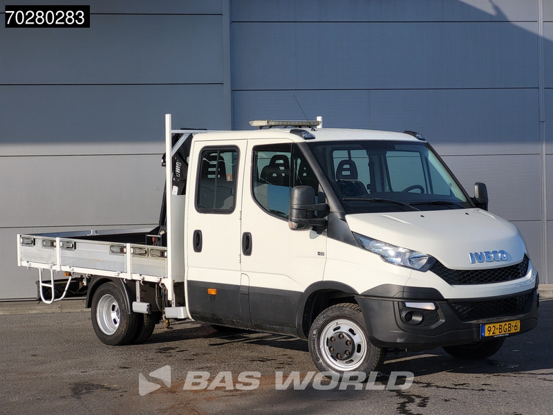 Iveco Daily 50C17 3,0L Automaat HIAB 017T-2 DC Open laadbak Kraan Dubbellucht Airco Euro6 Pickup Crane Kraanwagen Pritsche Airco Dubbel cabi - Furgoneta caja abierta: foto 5 Iveco Daily 50C17 3,0L Automaat HIAB 017T-2 DC Open laadbak Kraan Dubbellucht Airco Euro6 Pickup Crane Kraanwagen Pritsche Airco Dubbel cabi - Furgoneta caja abierta: foto 5
