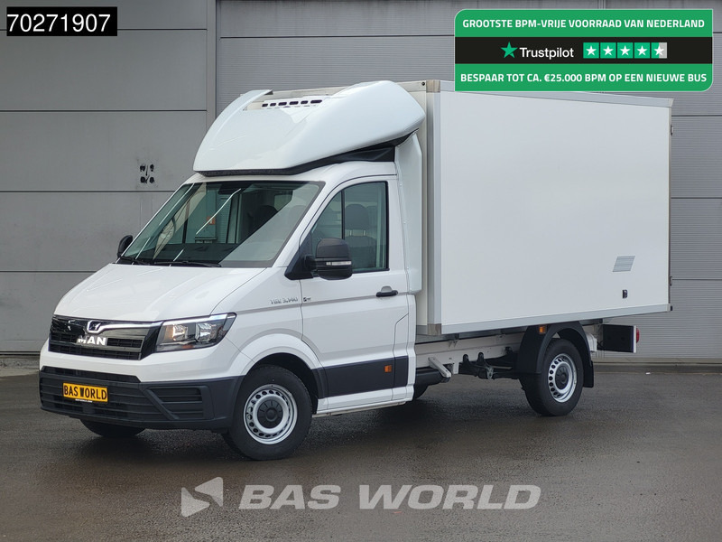 MAN TGE 3.140 Koelwagen Zijdeur Carrier CITIMAX 280 Bakwagen Koel Koeler KÜHLER 13m3 Airco - Furgoneta frigorifica: foto 1 MAN TGE 3.140 Koelwagen Zijdeur Carrier CITIMAX 280 Bakwagen Koel Koeler KÜHLER 13m3 Airco - Furgoneta frigorifica: foto 1