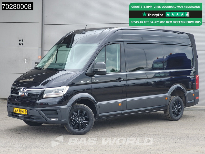 MAN TGE 3.180 4x4 Automaat 2025 Facelift L3H3 LED ACC Navi Airco Cruise Camera Parkeersensoren L2H2 Allrad 4WD 12m3 Airco - Furgón: foto 1 MAN TGE 3.180 4x4 Automaat 2025 Facelift L3H3 LED ACC Navi Airco Cruise Camera Parkeersensoren L2H2 Allrad 4WD 12m3 Airco - Furgón: foto 1