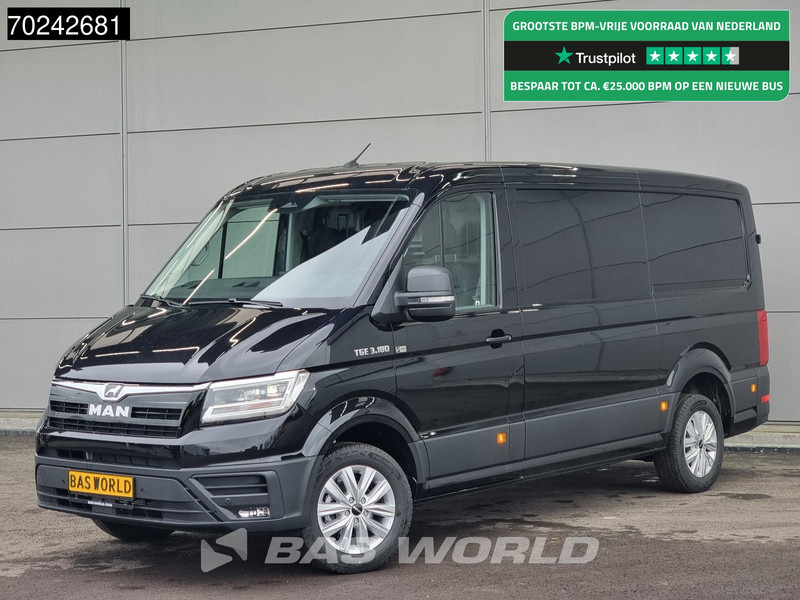 MAN TGE 3.180 Automaat 2025 model Facelift L3H2 Navi CarPlay Camera L2H2 9m3 Airco Trekhaak Cruise control - Furgón: foto 1 MAN TGE 3.180 Automaat 2025 model Facelift L3H2 Navi CarPlay Camera L2H2 9m3 Airco Trekhaak Cruise control - Furgón: foto 1