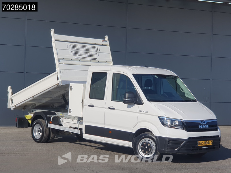 MAN TGE 5.120 Open Laadbak met Kist Dubbel Cabine Dubbellucht 3,5t Trekhaak Navi Airco Cruise Camera Euro6 Pritsche Pickup Open Box 2m3 Airco - Furgoneta caja abierta: foto 3 MAN TGE 5.120 Open Laadbak met Kist Dubbel Cabine Dubbellucht 3,5t Trekhaak Navi Airco Cruise Camera Euro6 Pritsche Pickup Open Box 2m3 Airco - Furgoneta caja abierta: foto 3