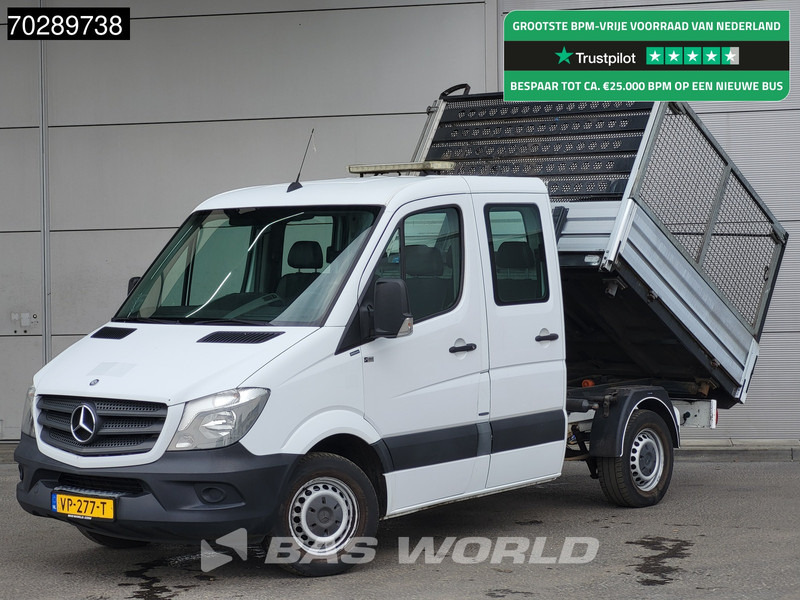 Mercedes-Benz Sprinter 310 CDI Automaat 3 zijdige Kipper Dubbe Cabine Trekhaak Tipper Benne Open laadbak Airco Trekhaak - Furgoneta basculante: foto 1 Mercedes-Benz Sprinter 310 CDI Automaat 3 zijdige Kipper Dubbe Cabine Trekhaak Tipper Benne Open laadbak Airco Trekhaak - Furgoneta basculante: foto 1