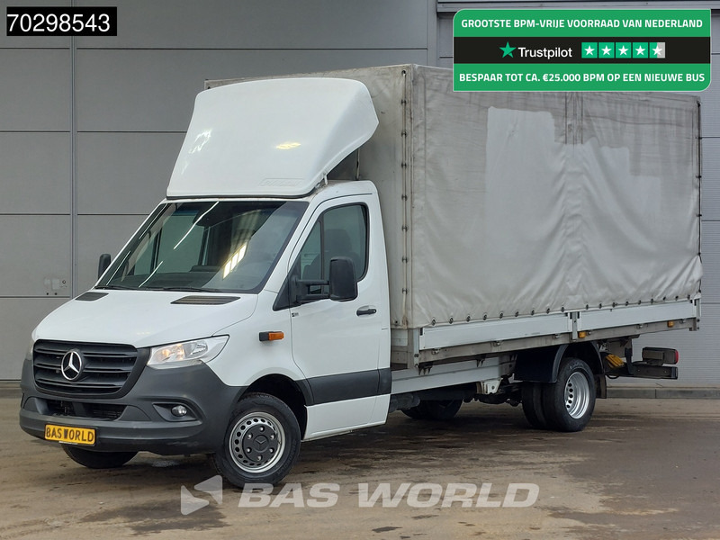 Mercedes-Benz Sprinter 519 CDI 3.0L V6 Automaat 484cm Dubbellucht Huif Bakwagen 190PK Airco Cruise Euro6 Meubelbak Koffer Airco - Furgoneta con lona: foto 1 Mercedes-Benz Sprinter 519 CDI 3.0L V6 Automaat 484cm Dubbellucht Huif Bakwagen 190PK Airco Cruise Euro6 Meubelbak Koffer Airco - Furgoneta con lona: foto 1