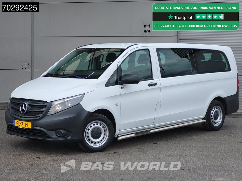 Mercedes-Benz Vito 109 Personenvervoer 8-Persoons L3H1 Airco APK 01-2026 Euro6 TV Taxi Kombi Passenger Transport Tourer L3 Long Airco - Minibús, Furgoneta de pasajeros: foto 1 Mercedes-Benz Vito 109 Personenvervoer 8-Persoons L3H1 Airco APK 01-2026 Euro6 TV Taxi Kombi Passenger Transport Tourer L3 Long Airco - Minibús, Furgoneta de pasajeros: foto 1