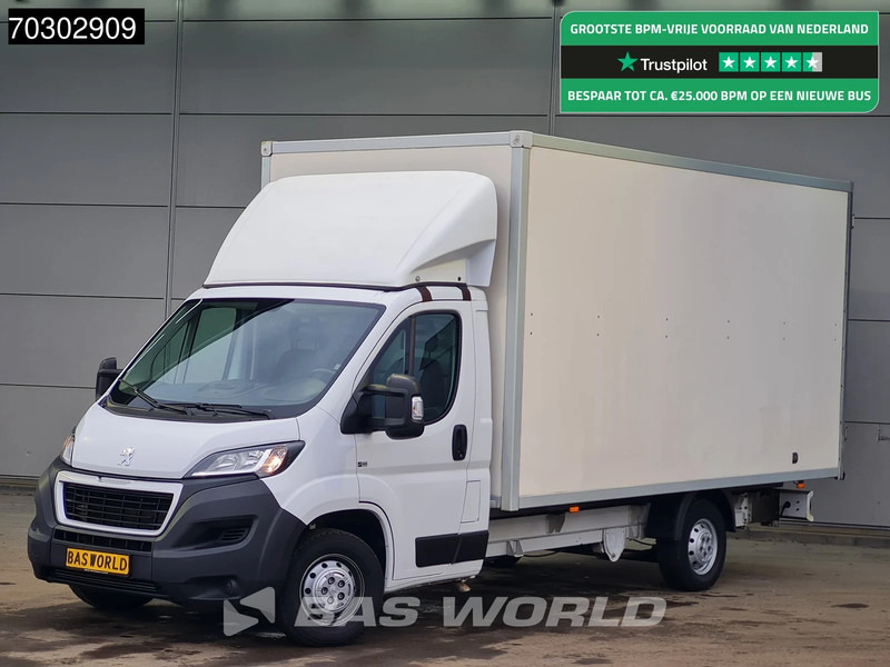 Peugeot Boxer 140pk Bakwagen Achterdeuren Airco Euro6 Meubelbak Koffer Airco - Furgoneta caja cerrada: foto 1 Peugeot Boxer 140pk Bakwagen Achterdeuren Airco Euro6 Meubelbak Koffer Airco - Furgoneta caja cerrada: foto 1