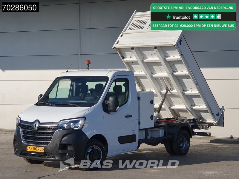 Renault Master 145PK Kipper met Kist Dubbellucht 3,5t Trekhaak Navi Airco Cruise LED Euro6 Tipper Benne Kieper 2m3 Airco Trekhaak Cruise control - Furgoneta basculante: foto 1 Renault Master 145PK Kipper met Kist Dubbellucht 3,5t Trekhaak Navi Airco Cruise LED Euro6 Tipper Benne Kieper 2m3 Airco Trekhaak Cruise control - Furgoneta basculante: foto 1