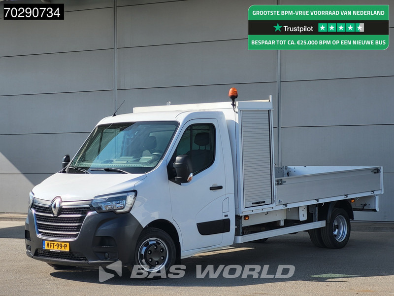 Renault Master 145PK Open Laadbak Dubbellucht 3,5t Trekhaak LED Airco Cruise Standkachel Euro6 Pritsche Pickup Open Box Airco Trekhaak Cruise control - Furgoneta caja abierta: foto 1 Renault Master 145PK Open Laadbak Dubbellucht 3,5t Trekhaak LED Airco Cruise Standkachel Euro6 Pritsche Pickup Open Box Airco Trekhaak Cruise control - Furgoneta caja abierta: foto 1
