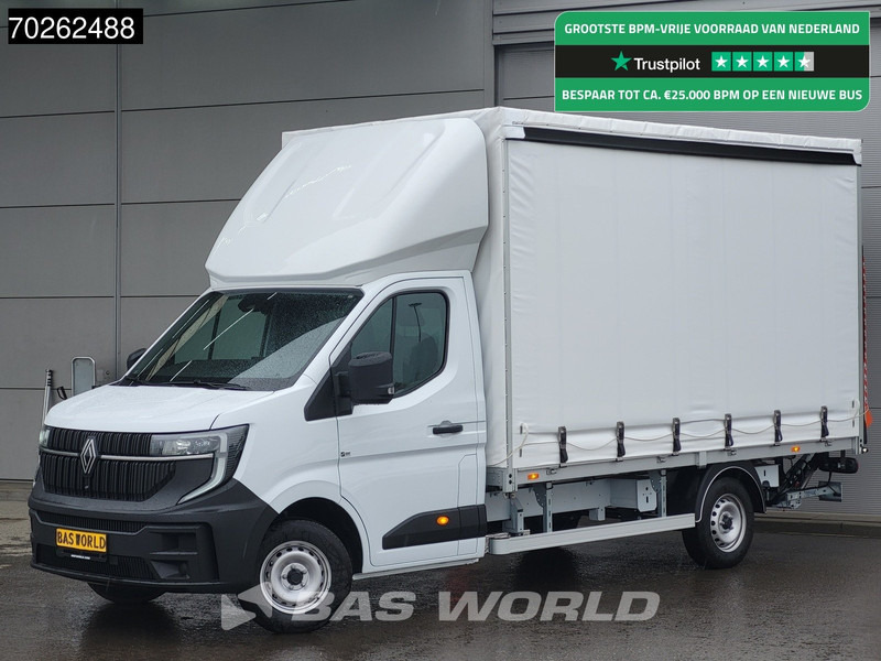 Renault Master 170pk Schuifzeilen met Laadklep 2025 Model LED Carplay Airco Cruise Schuifzeil Zeilen Koffer Meubelbak 21m3 Airco Cruise control - Furgoneta con lona: foto 1 Renault Master 170pk Schuifzeilen met Laadklep 2025 Model LED Carplay Airco Cruise Schuifzeil Zeilen Koffer Meubelbak 21m3 Airco Cruise control - Furgoneta con lona: foto 1