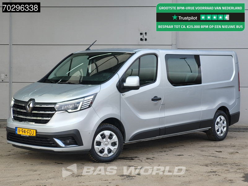 Renault Trafic 130pk Dubbel Cabine L2H1 Trekhaak LED Navi Airco Cruise Camera Parkeersensoren Euro6 DC Doka Mixto L2 Airco Trekhaak Cruise cont - Furgoneta pequeña: foto 1 Renault Trafic 130pk Dubbel Cabine L2H1 Trekhaak LED Navi Airco Cruise Camera Parkeersensoren Euro6 DC Doka Mixto L2 Airco Trekhaak Cruise cont - Furgoneta pequeña: foto 1