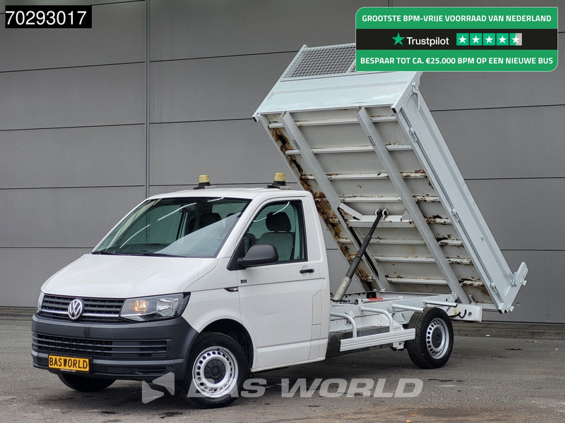Volkswagen Transporter 150PK Kipper Trekhaak Euro6 Tipper Benne Kieper Trekhaak - Furgoneta caja abierta: foto 1 Volkswagen Transporter 150PK Kipper Trekhaak Euro6 Tipper Benne Kieper Trekhaak - Furgoneta caja abierta: foto 1