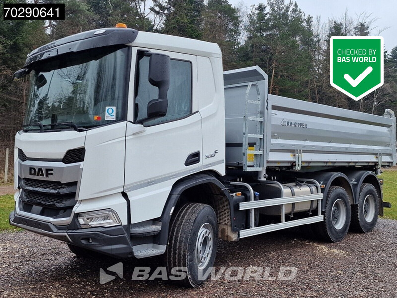 DAF XD 450 XD 6X4 NEW! 12m3 KH 3-way Tipper Big-Axle Steel suspension Euro 6 - Camión volquete: foto 1 DAF XD 450 XD 6X4 NEW! 12m3 KH 3-way Tipper Big-Axle Steel suspension Euro 6 - Camión volquete: foto 1
