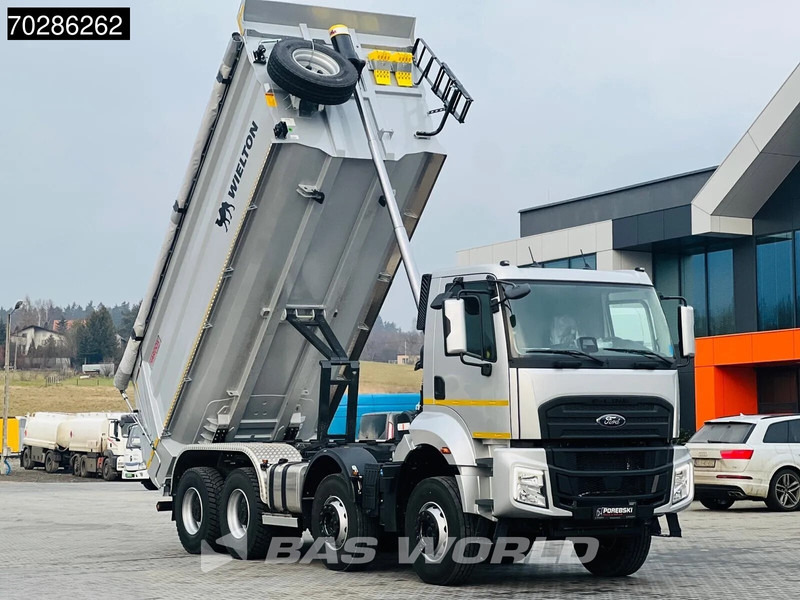 Ford F-Line 4145 8X4 NEW! 18m3 Wielton Tipper Steelsuspension Automatic Navi Euro 6 - Camión volquete: foto 3 Ford F-Line 4145 8X4 NEW! 18m3 Wielton Tipper Steelsuspension Automatic Navi Euro 6 - Camión volquete: foto 3