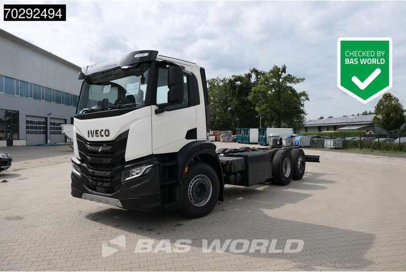 Iveco S-Way 340 S-Way 6X2 NEW chassis CNG RHD Retarder Euro 6 - Camión chasis: foto 1 Iveco S-Way 340 S-Way 6X2 NEW chassis CNG RHD Retarder Euro 6 - Camión chasis: foto 1