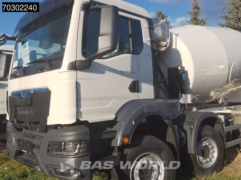 MAN TGS 41.400 8X4 12m3 FML mixer Steelsuspension Manual Airco EURO 2 - Camión hormigonera: foto 2 MAN TGS 41.400 8X4 12m3 FML mixer Steelsuspension Manual Airco EURO 2 - Camión hormigonera: foto 2