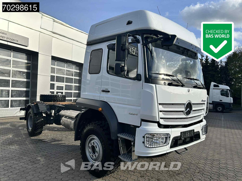 Mercedes-Benz Atego 1324 Atego 4X4 NEW 13.5tons 4x4 chassis Steelsuspension Automatic Euro 6 - Camión chasis: foto 1 Mercedes-Benz Atego 1324 Atego 4X4 NEW 13.5tons 4x4 chassis Steelsuspension Automatic Euro 6 - Camión chasis: foto 1