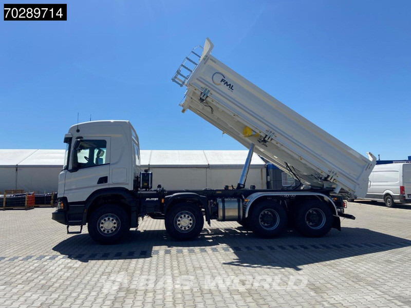Arrendamiento de Scania P420 8X4 NEW! 13,5m3 3-way tipper Hardox450 Steel Steelsuspension Euro 6 Scania P420 8X4 NEW! 13,5m3 3-way tipper Hardox450 Steel Steelsuspension Euro 6: foto 7