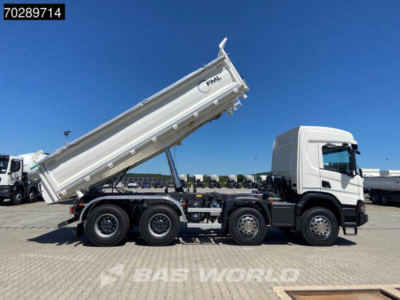 Arrendamiento de Scania P420 8X4 NEW! 13,5m3 3-way tipper Hardox450 Steel Steelsuspension Euro 6 Scania P420 8X4 NEW! 13,5m3 3-way tipper Hardox450 Steel Steelsuspension Euro 6: foto 8