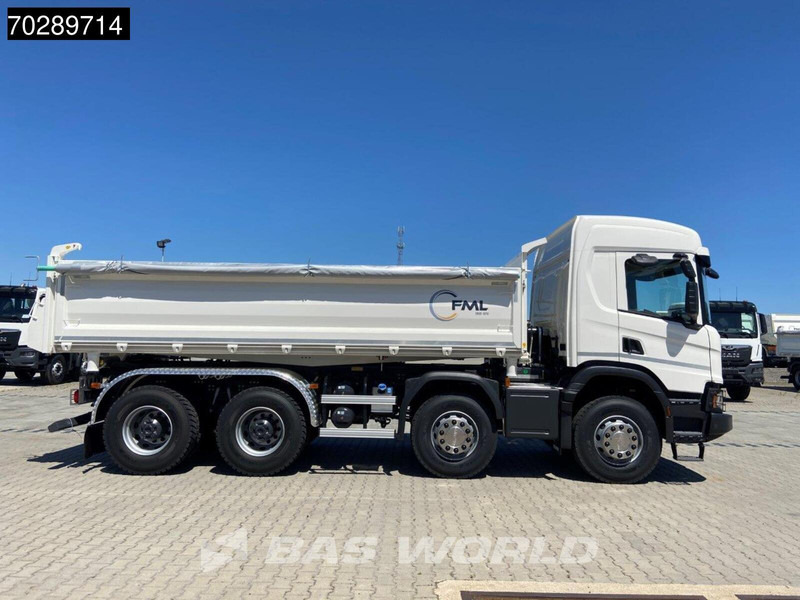 Arrendamiento de Scania P420 8X4 NEW! 13,5m3 3-way tipper Hardox450 Steel Steelsuspension Euro 6 Scania P420 8X4 NEW! 13,5m3 3-way tipper Hardox450 Steel Steelsuspension Euro 6: foto 19