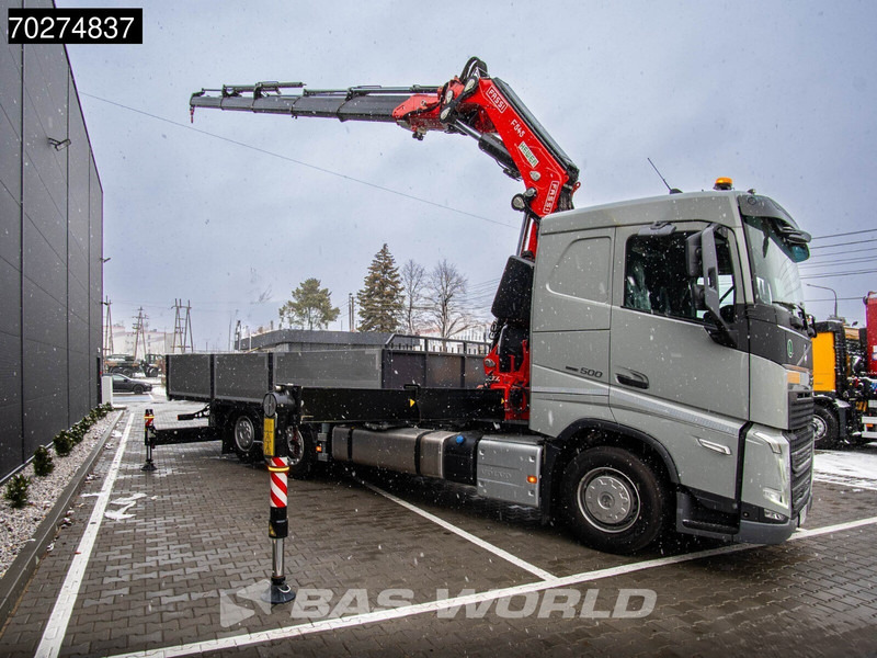 Volvo FH 500 6X2 NEW! Fassi F545RA Kran Crane VEB+ Lift-Lenkachse - Camión caja abierta, Camión grúa: foto 2 Volvo FH 500 6X2 NEW! Fassi F545RA Kran Crane VEB+ Lift-Lenkachse - Camión caja abierta, Camión grúa: foto 2