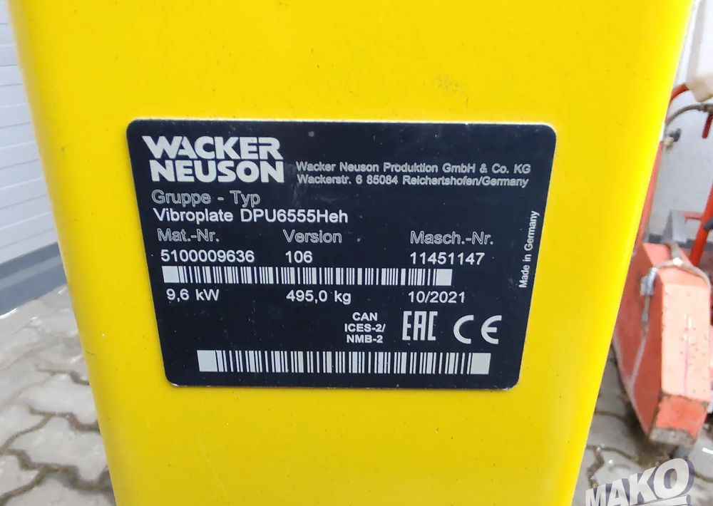 Wacker Neuson DPU6555Heh - Rodillo: foto 5 Wacker Neuson DPU6555Heh - Rodillo: foto 5