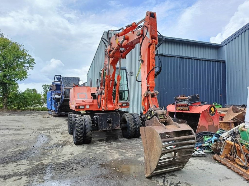 FIAT-HITACHI FH120W bandenkraan Wheel Excavator graafmachine - Excavadora de ruedas: foto 3 FIAT-HITACHI FH120W bandenkraan Wheel Excavator graafmachine - Excavadora de ruedas: foto 3
