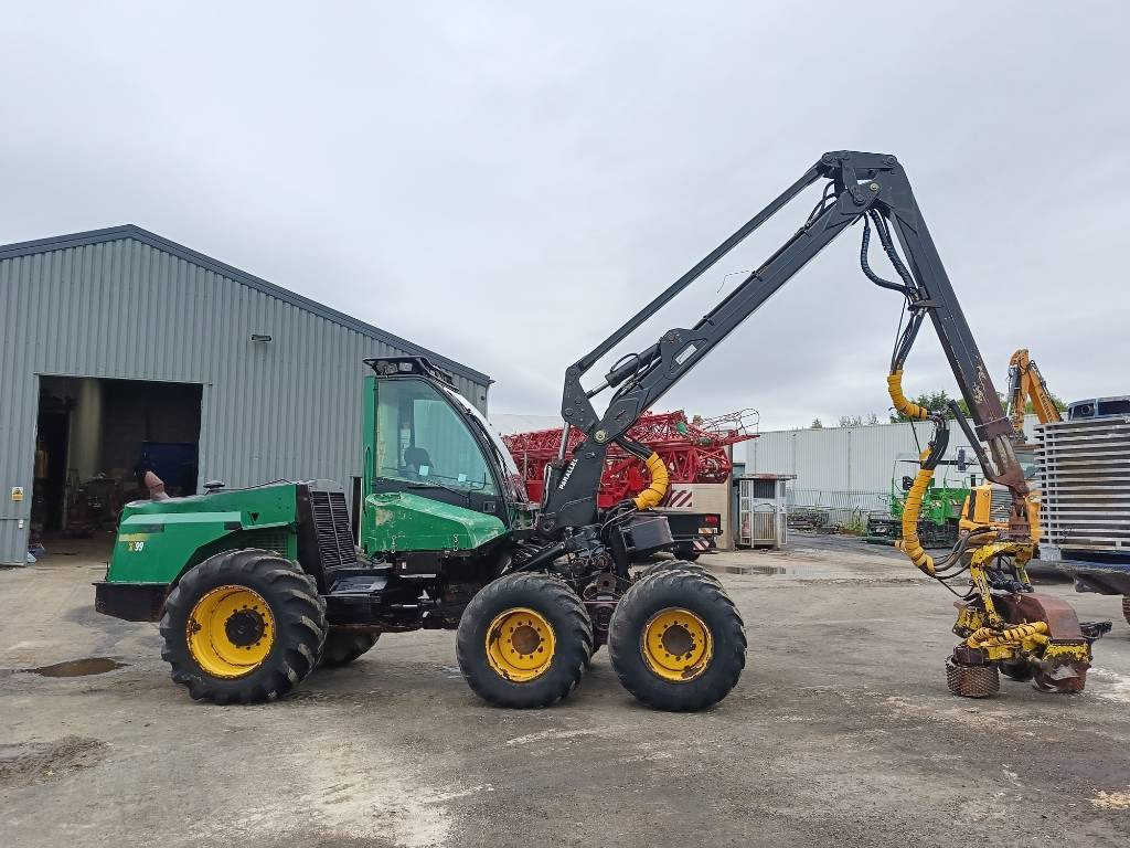 Procesadora forestal Timberjack 1270D tree harvester bomenrooier delimber 160kw: foto 1