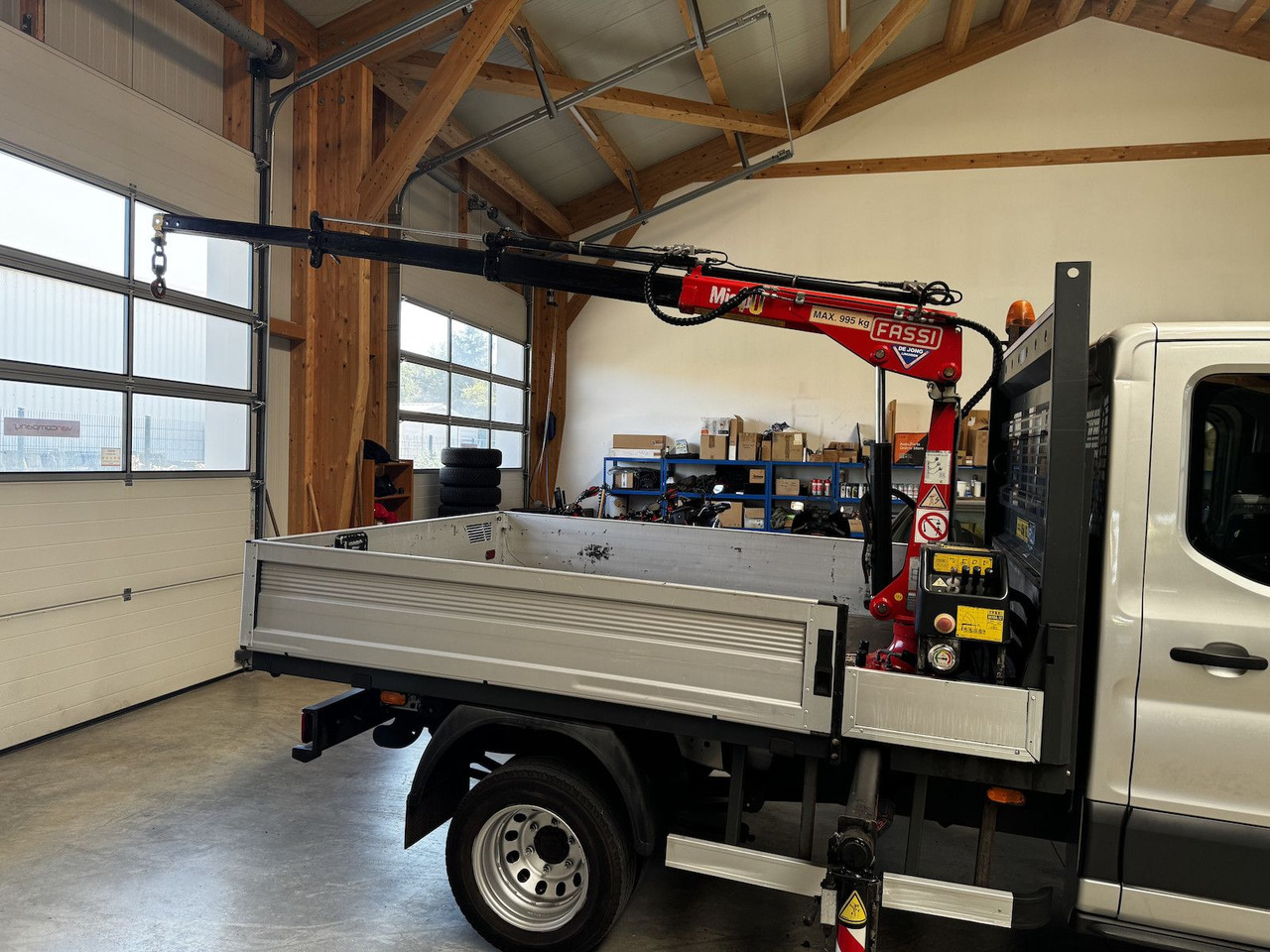 Ford Transit FT 350 DokaTdCI 1.2t Fassi Kran - Furgoneta caja abierta, Furgoneta combi: foto 5 Ford Transit FT 350 DokaTdCI 1.2t Fassi Kran - Furgoneta caja abierta, Furgoneta combi: foto 5