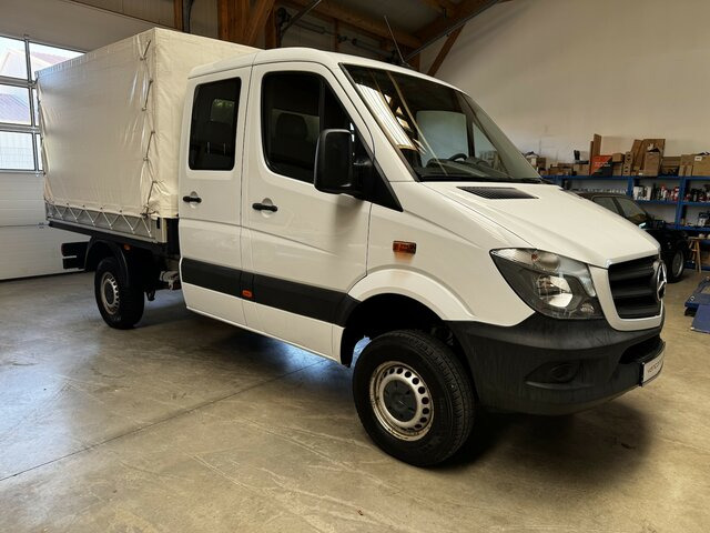 MERCEDES-BENZ Sprinter 316 CDI Doka 4x4 Allrad Plane... - Furgoneta con lona, Furgoneta combi: foto 1 MERCEDES-BENZ Sprinter 316 CDI Doka 4x4 Allrad Plane... - Furgoneta con lona, Furgoneta combi: foto 1