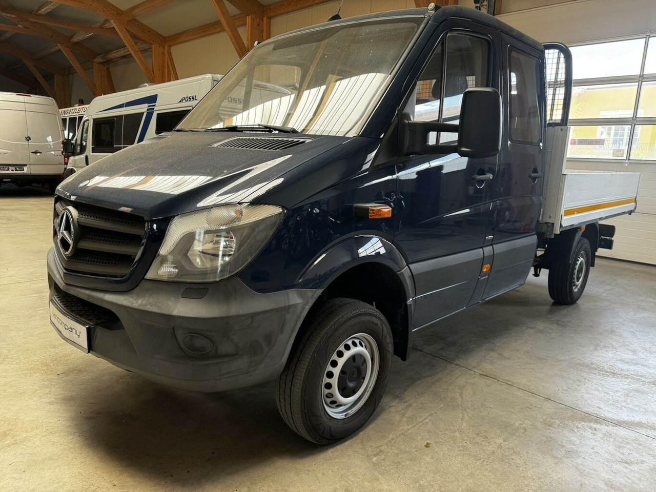 Mercedes-Benz Sprinter 313 CDI Doka 4x4 Allrad AHK 3.5t - Furgoneta caja abierta, Furgoneta combi: foto 2 Mercedes-Benz Sprinter 313 CDI Doka 4x4 Allrad AHK 3.5t - Furgoneta caja abierta, Furgoneta combi: foto 2