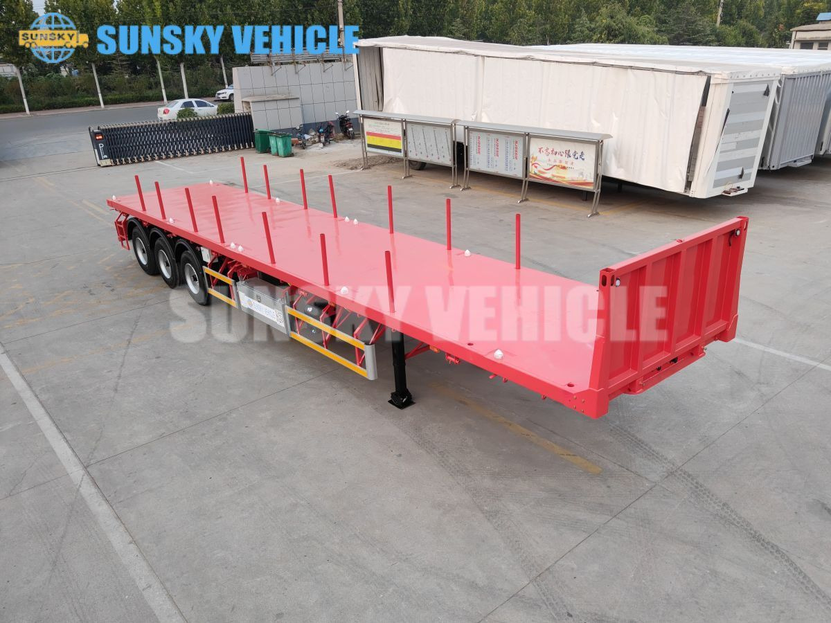 SUNSKY 3-axle Flat Deck Trailer - Semirremolque plataforma/ Caja abierta: foto 2 SUNSKY 3-axle Flat Deck Trailer - Semirremolque plataforma/ Caja abierta: foto 2