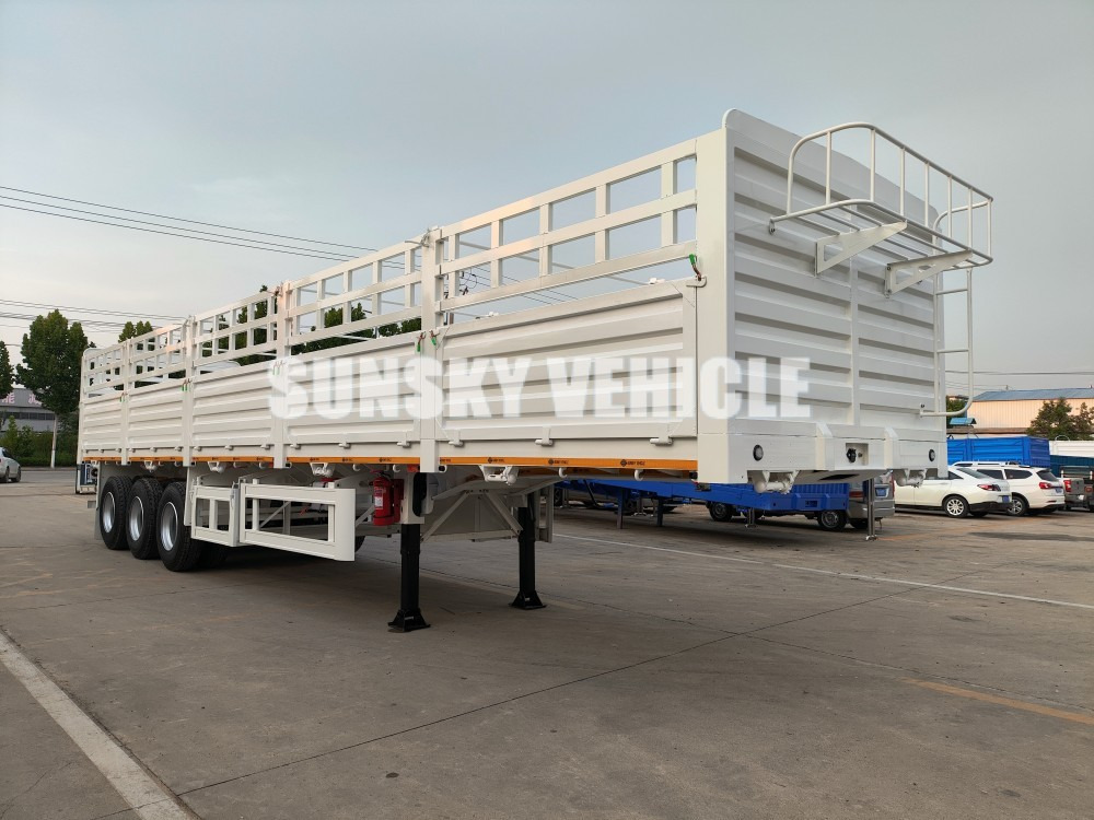 Semirremolque plataforma/ Caja abierta para transporte de materiales áridos nuevo SUNSKY: foto 13 Semirremolque plataforma/ Caja abierta para transporte de materiales áridos nuevo SUNSKY: foto 13