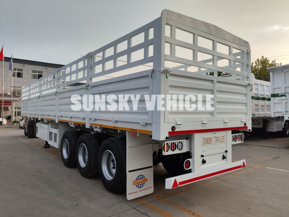 Semirremolque plataforma/ Caja abierta para transporte de materiales áridos nuevo SUNSKY: foto 12 Semirremolque plataforma/ Caja abierta para transporte de materiales áridos nuevo SUNSKY: foto 12