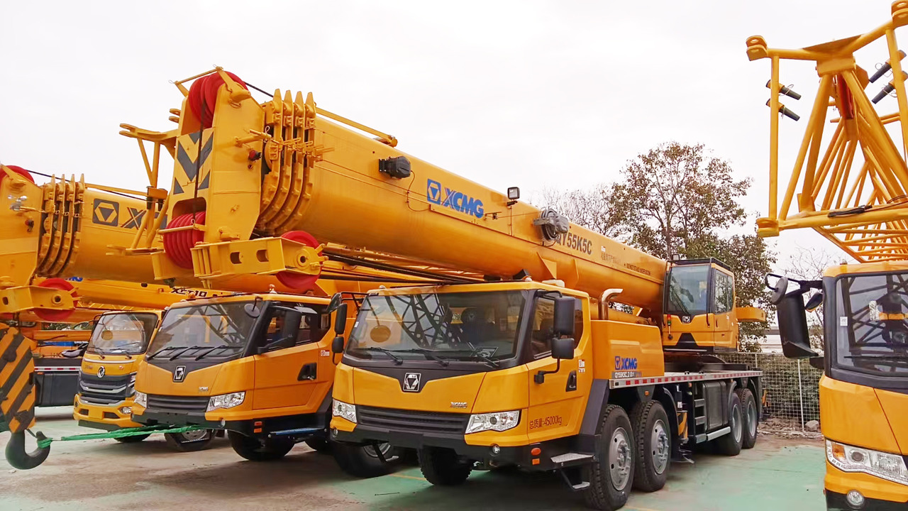XCMG Manufacturer Second Hand Lorry Truck Crane QY55K5C_2 55 Ton Mobile Hydraulic Crane For Sale - Autogrúa: foto 5 XCMG Manufacturer Second Hand Lorry Truck Crane QY55K5C_2 55 Ton Mobile Hydraulic Crane For Sale - Autogrúa: foto 5