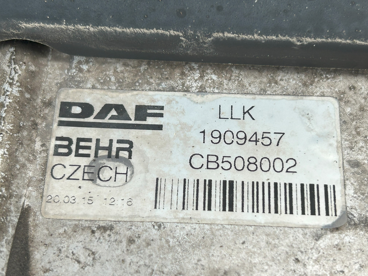 DAF CF EURO 6 COOLER SET - Radiador para Camión: foto 5 DAF CF EURO 6 COOLER SET - Radiador para Camión: foto 5