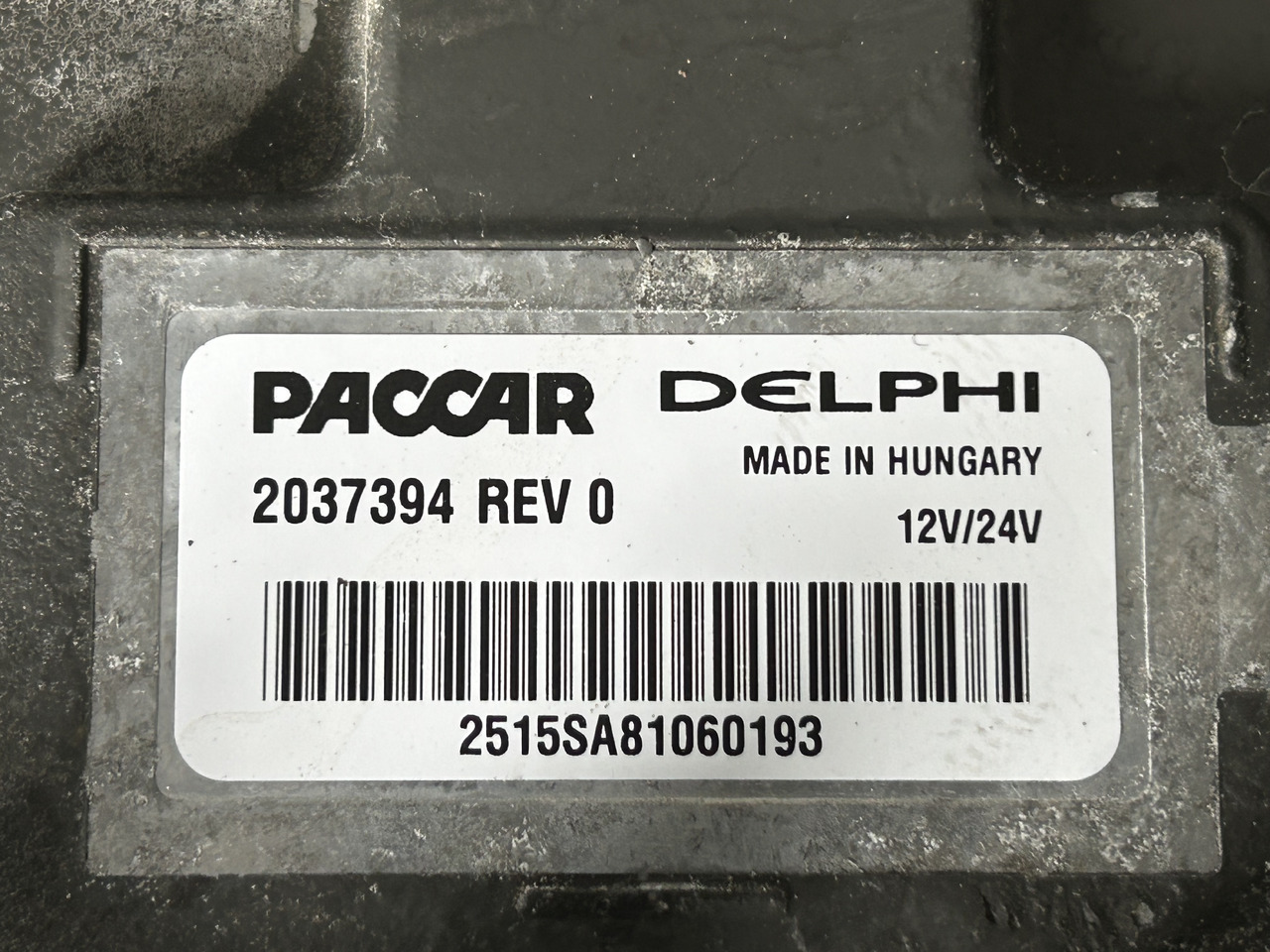 DAF ENGINE CONTROLLER DAF XF 106 480 - Unidad de control: foto 4 DAF ENGINE CONTROLLER DAF XF 106 480 - Unidad de control: foto 4