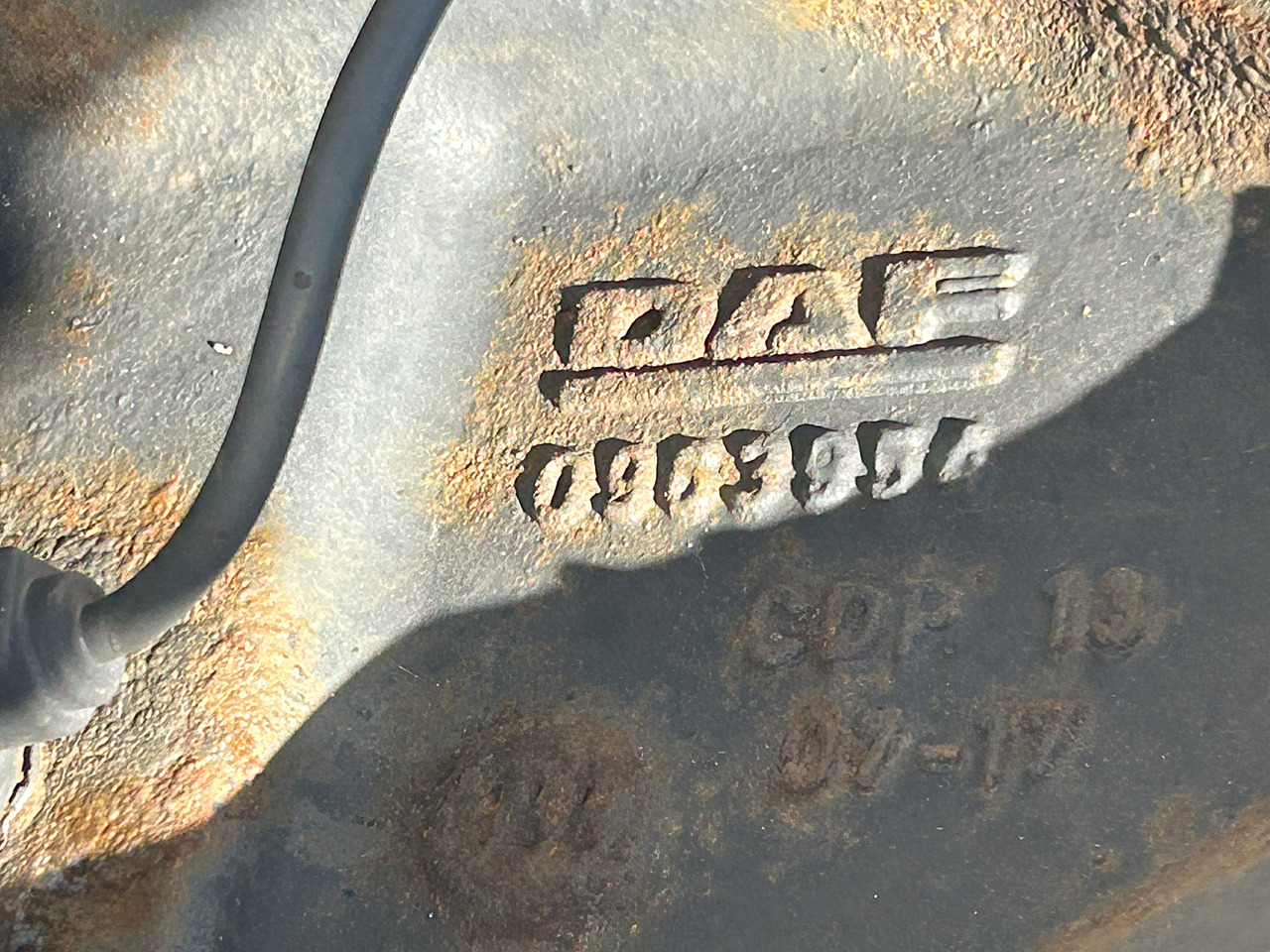 Eje y piezas para Camión DAF FRONT AXLE DAF XF 106 480: foto 5