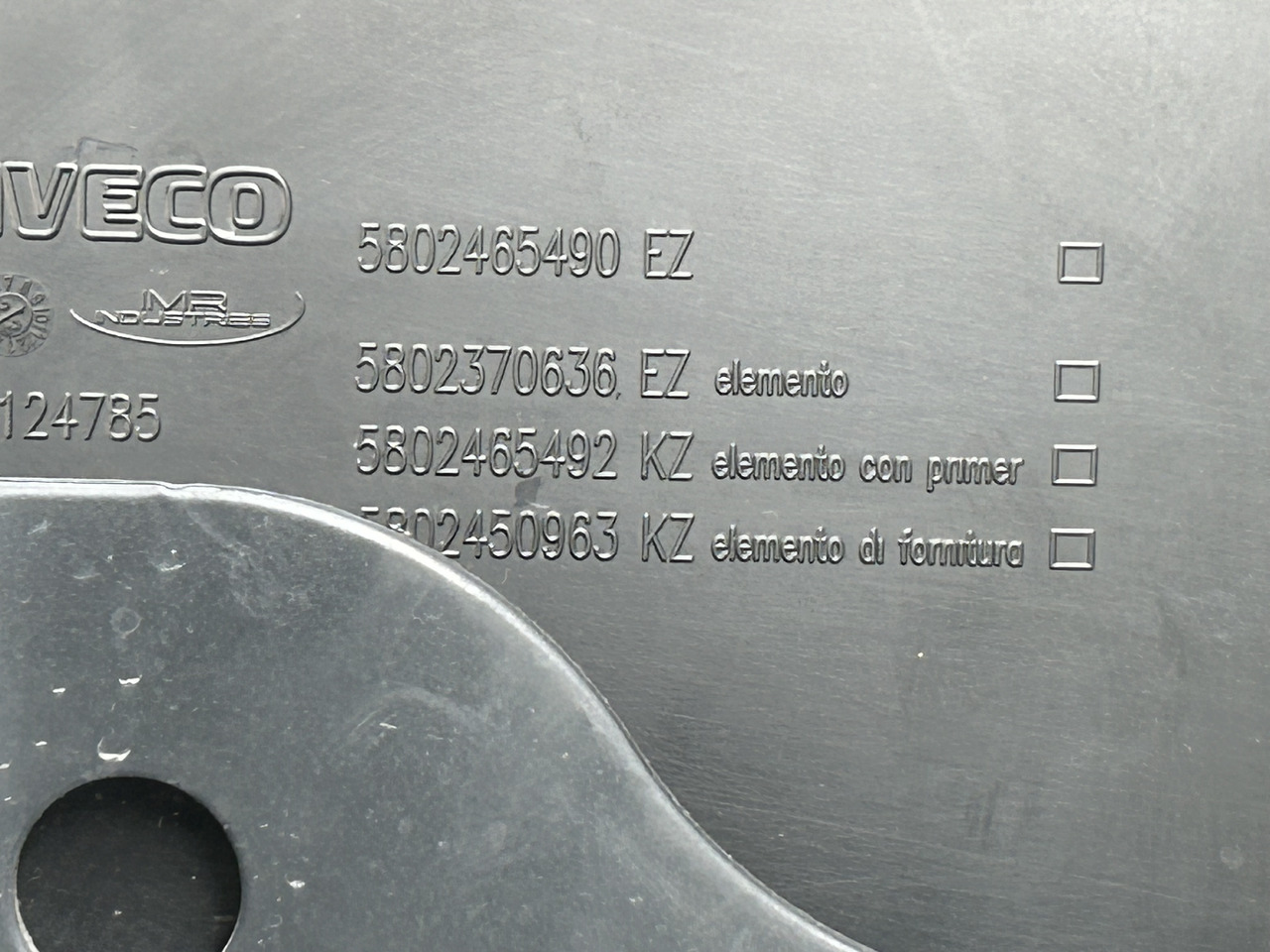 Peldaño nuevo IVECO STOPIEŃ PRAWY STOPNICA + MOCOWANIE S-WAY: foto 9