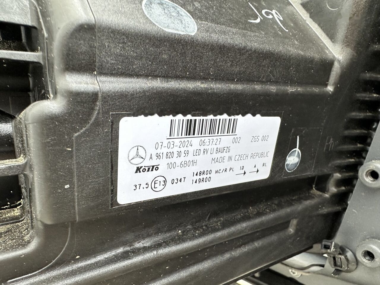 Mercedes-Benz ACTROS MP4 MP5 A9618203159 A9618203059   Mercedes-Benz A 9608801690 A9618203159 A9618203059 - Parachoques para Camión: foto 5 Mercedes-Benz ACTROS MP4 MP5 A9618203159 A9618203059   Mercedes-Benz A 9608801690 A9618203159 A9618203059 - Parachoques para Camión: foto 5