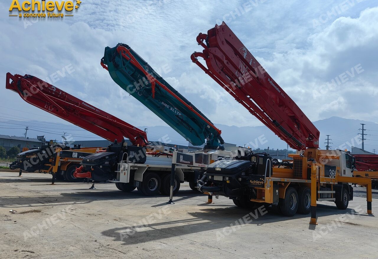 Camión bomba de hormigón PUTZMEISTER Mercedes-Benz 4141 Putzmeister 49.5M 【ACHIEVE】TOP CONDITION!!!: foto 22