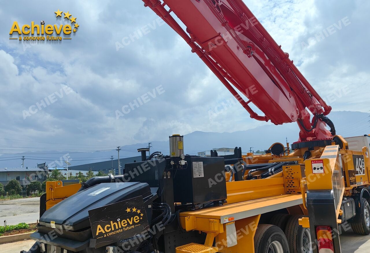 Camión bomba de hormigón PUTZMEISTER Mercedes-Benz 4141 Putzmeister 49.5M 【ACHIEVE】TOP CONDITION!!!: foto 13