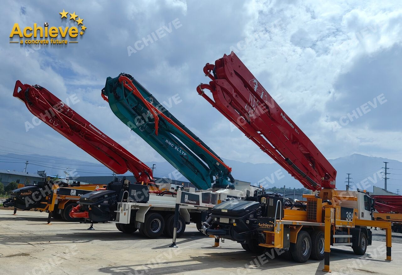 Camión bomba de hormigón PUTZMEISTER Mercedes-Benz 4141 Putzmeister 49.5M 【ACHIEVE】TOP CONDITION!!!: foto 16