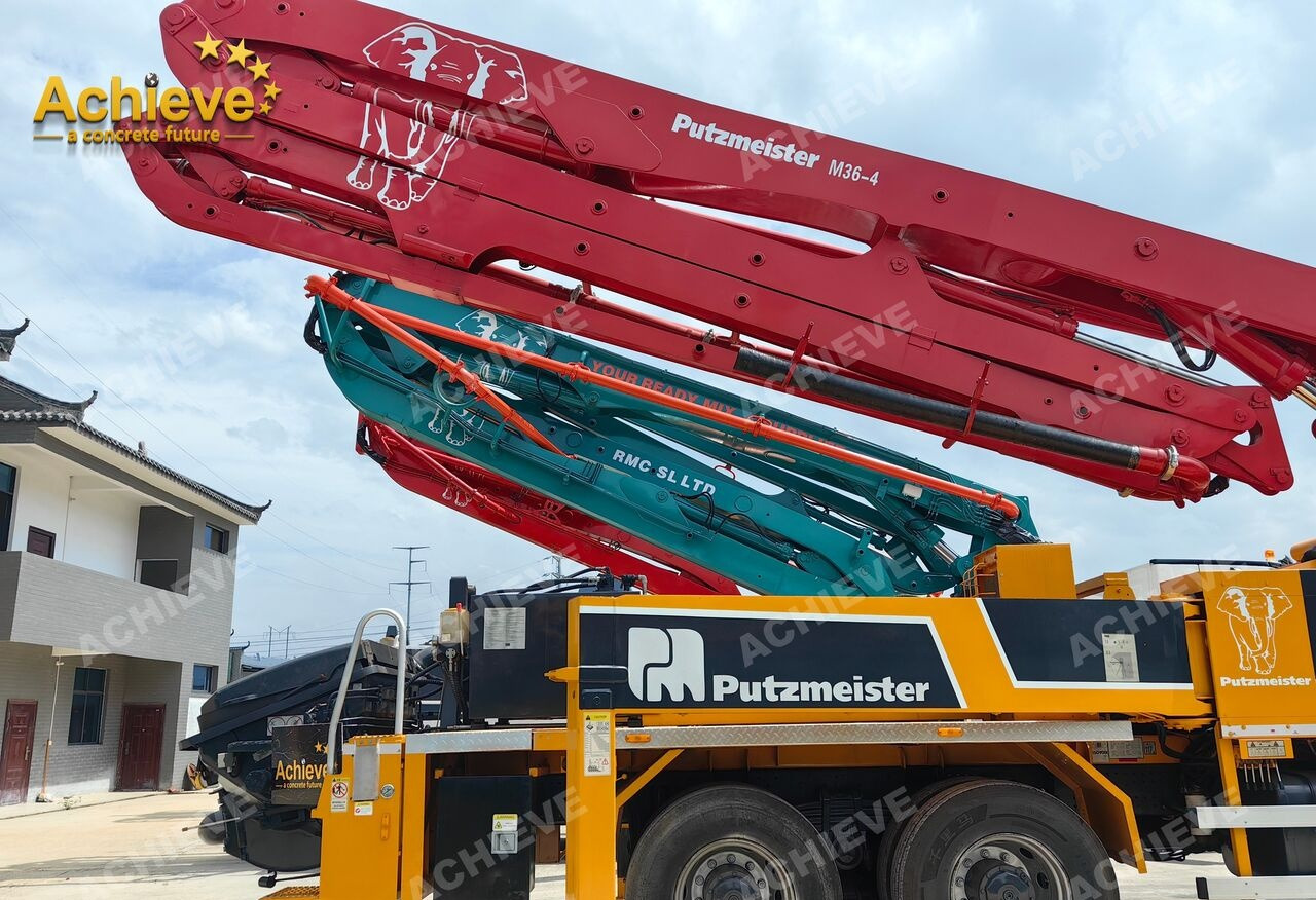 Camión bomba de hormigón PUTZMEISTER Mercedes-Benz 4141 Putzmeister 49.5M 【ACHIEVE】TOP CONDITION!!!: foto 14