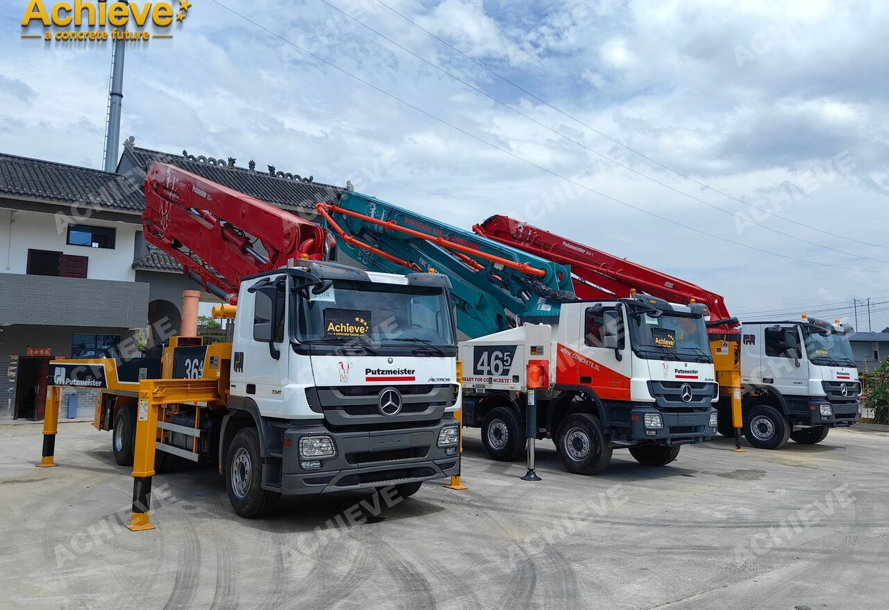Camión bomba de hormigón PUTZMEISTER Mercedes-Benz 4141 Putzmeister 49.5M 【ACHIEVE】TOP CONDITION!!!: foto 8