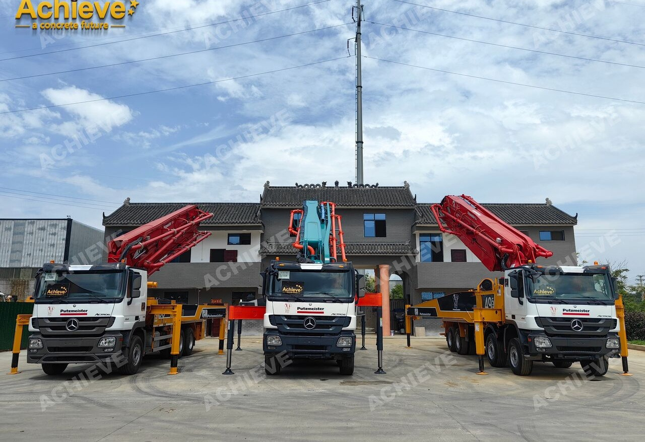 Camión bomba de hormigón PUTZMEISTER Mercedes-Benz 4141 Putzmeister 49.5M 【ACHIEVE】TOP CONDITION!!!: foto 9