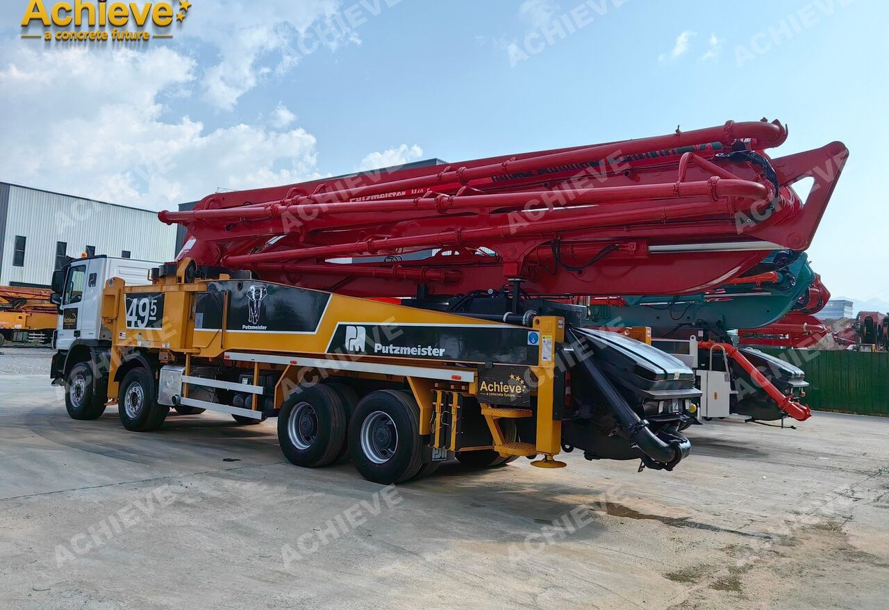 Camión bomba de hormigón PUTZMEISTER Mercedes-Benz 4141 Putzmeister 49.5M 【ACHIEVE】TOP CONDITION!!!: foto 6