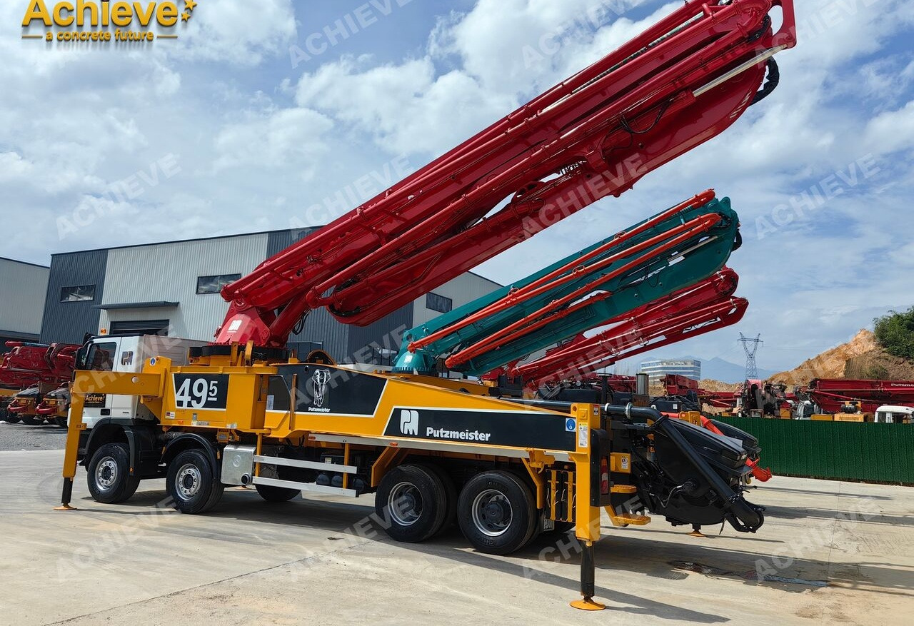 Camión bomba de hormigón PUTZMEISTER Mercedes-Benz 4141 Putzmeister 49.5M 【ACHIEVE】TOP CONDITION!!!: foto 18