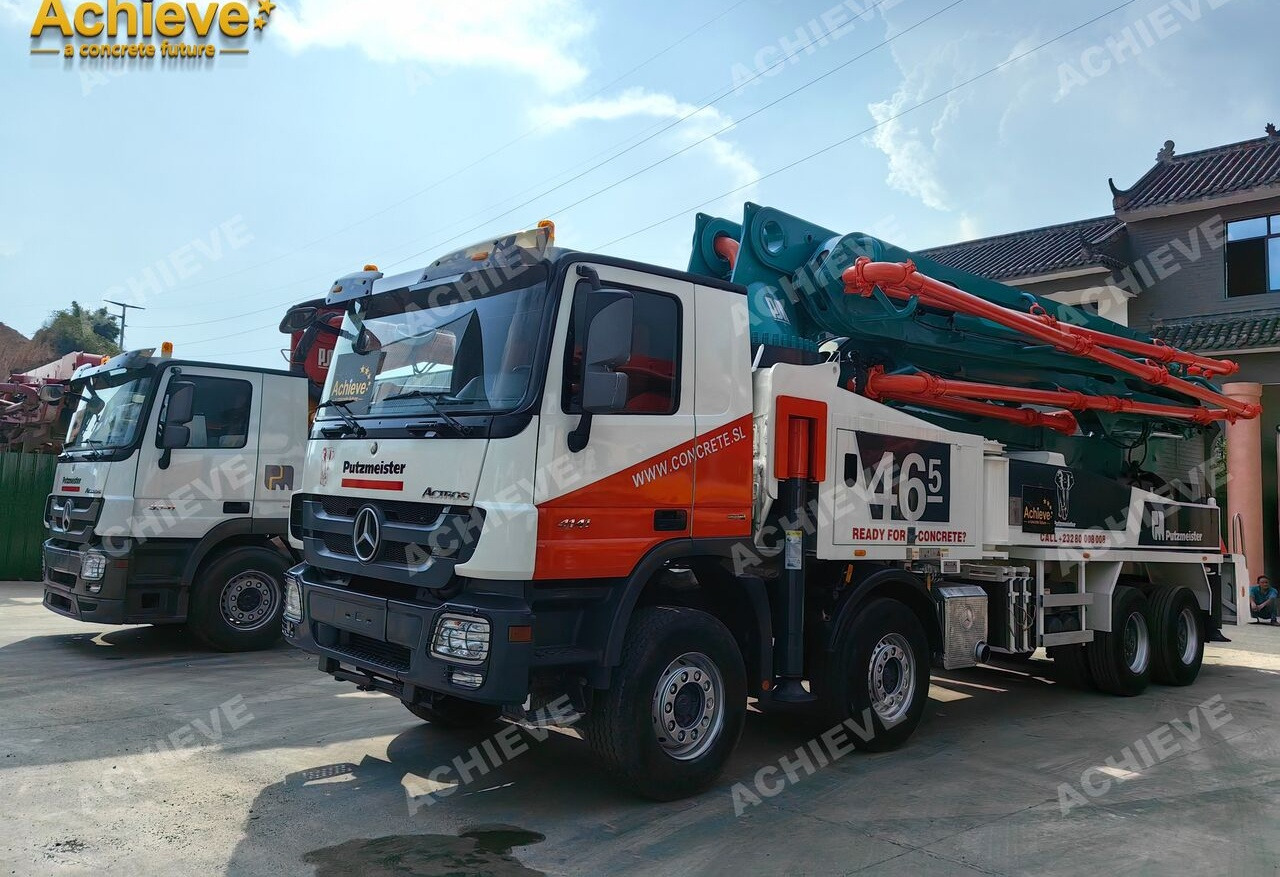 Camión bomba de hormigón PUTZMEISTER Mercedes-Benz 4141 Putzmeister 49.5M 【ACHIEVE】TOP CONDITION!!!: foto 26
